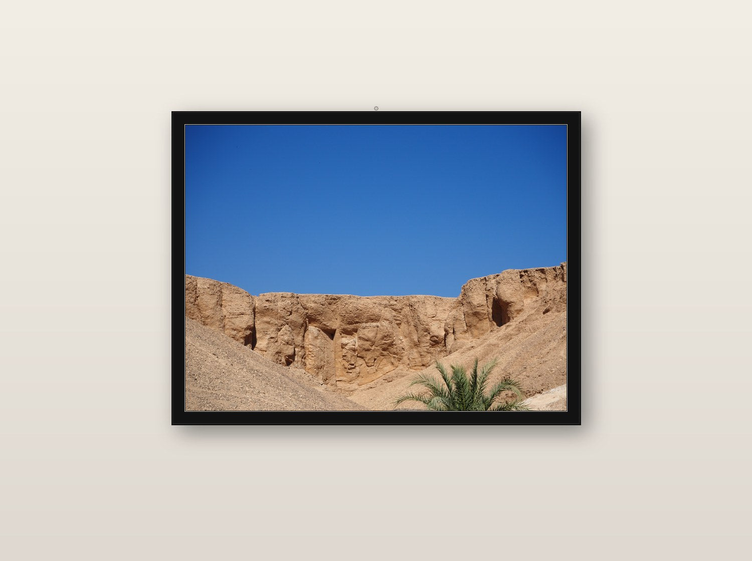 Aiteal fine art print in black wood frame
