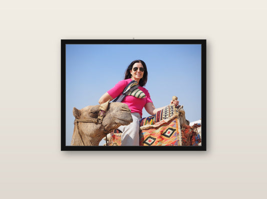 Apotheosis fine art print in black wood frame