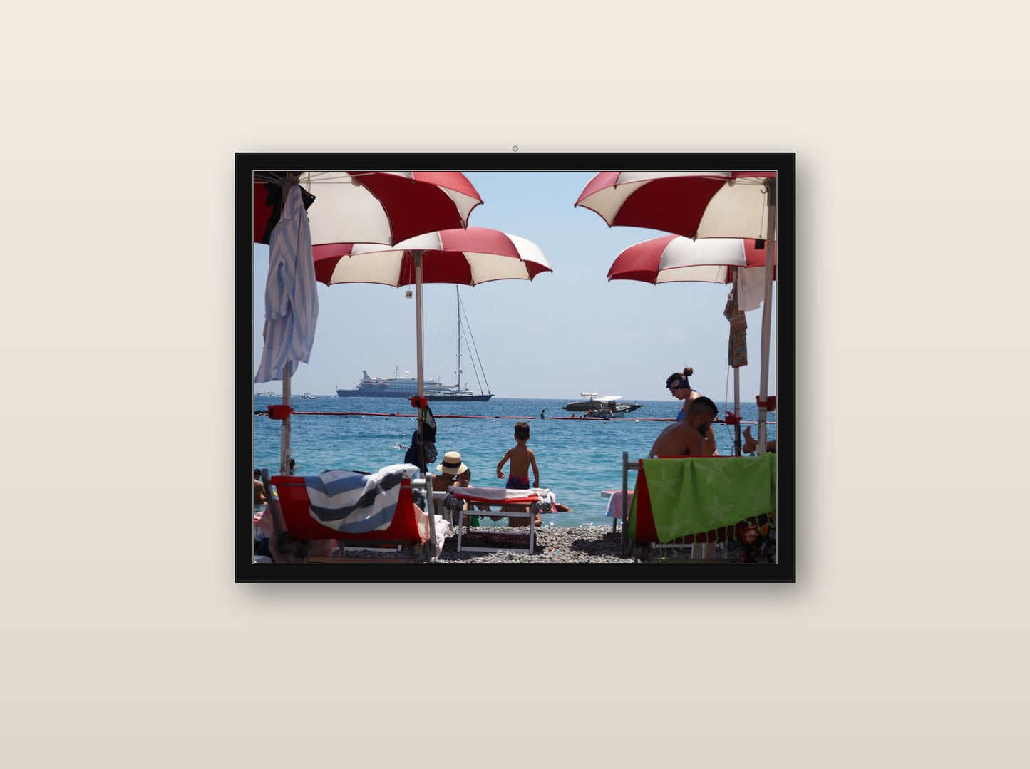 Draíocht fine art print in black wood frame