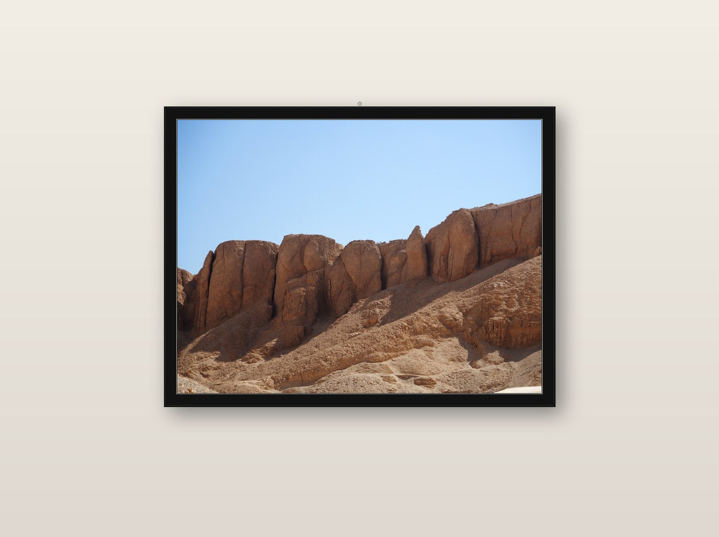 Effulgence fine art print in black wood frame