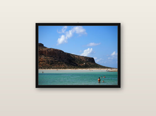 Eidolon fine art print in black wood frame