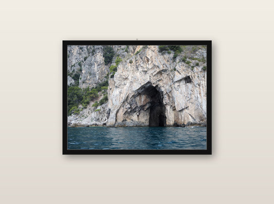 Fulgor fine art print in black wood frame