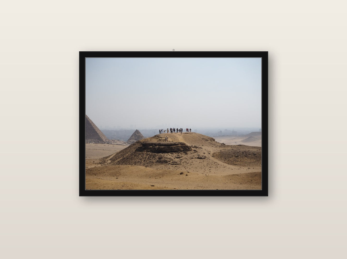 Imago fine art print in black wood frame