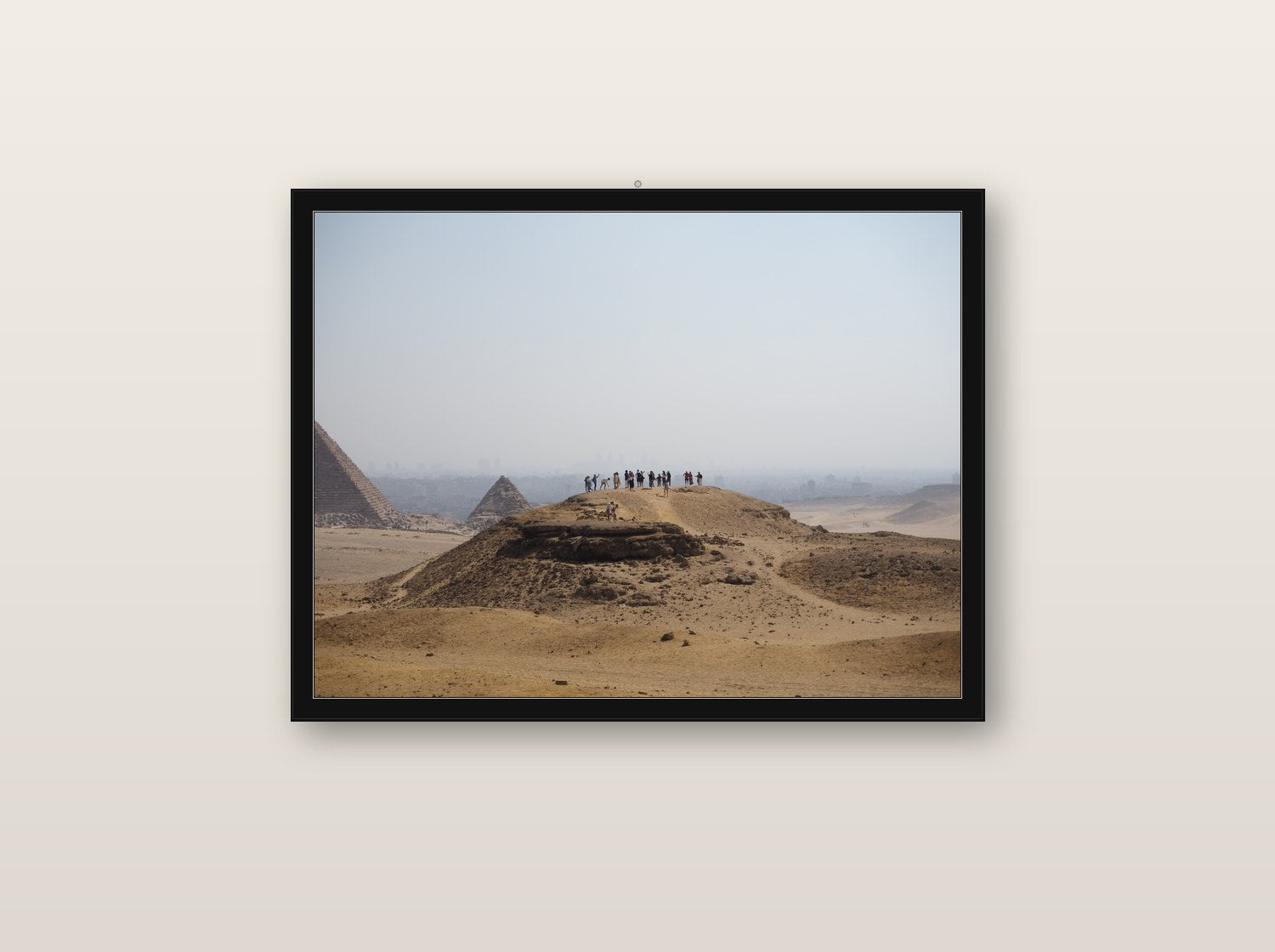 Imago fine art print in black wood frame