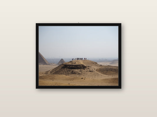 Imago fine art print in black wood frame