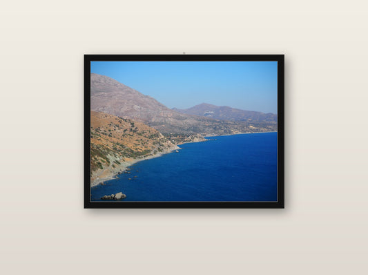 Limina fine art print in black wood frame