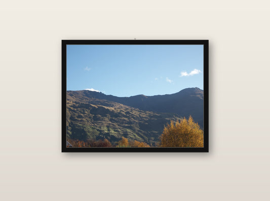 Numinous fine art print in black wood frame