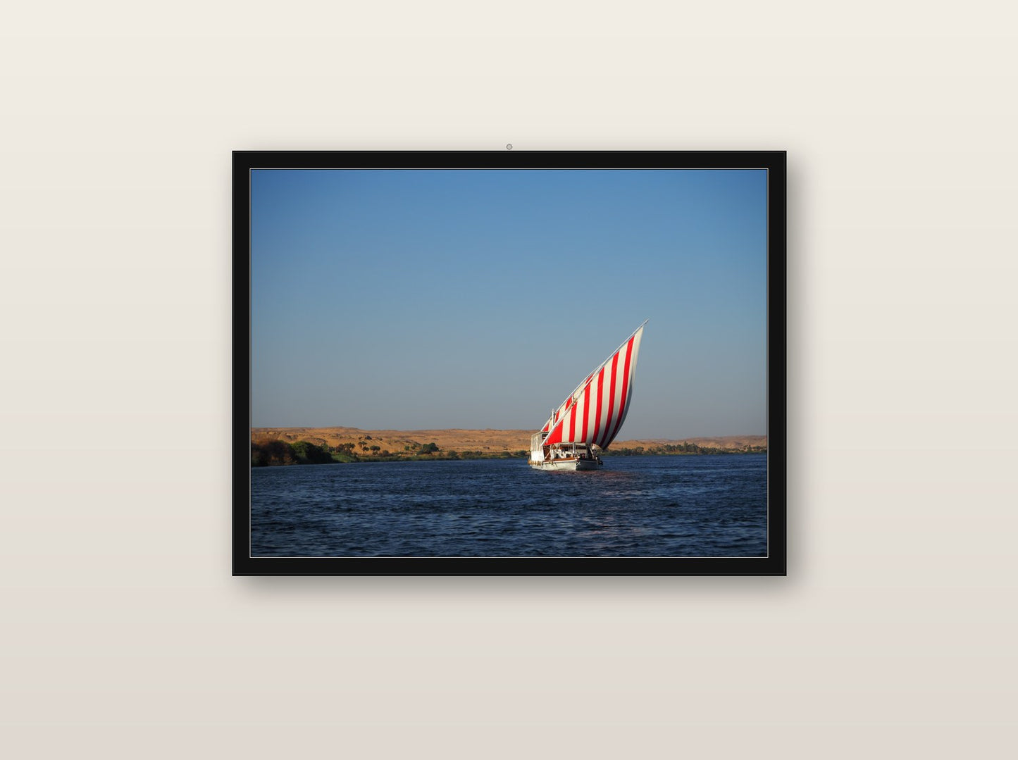 Scintilla fine art print in black wood frame