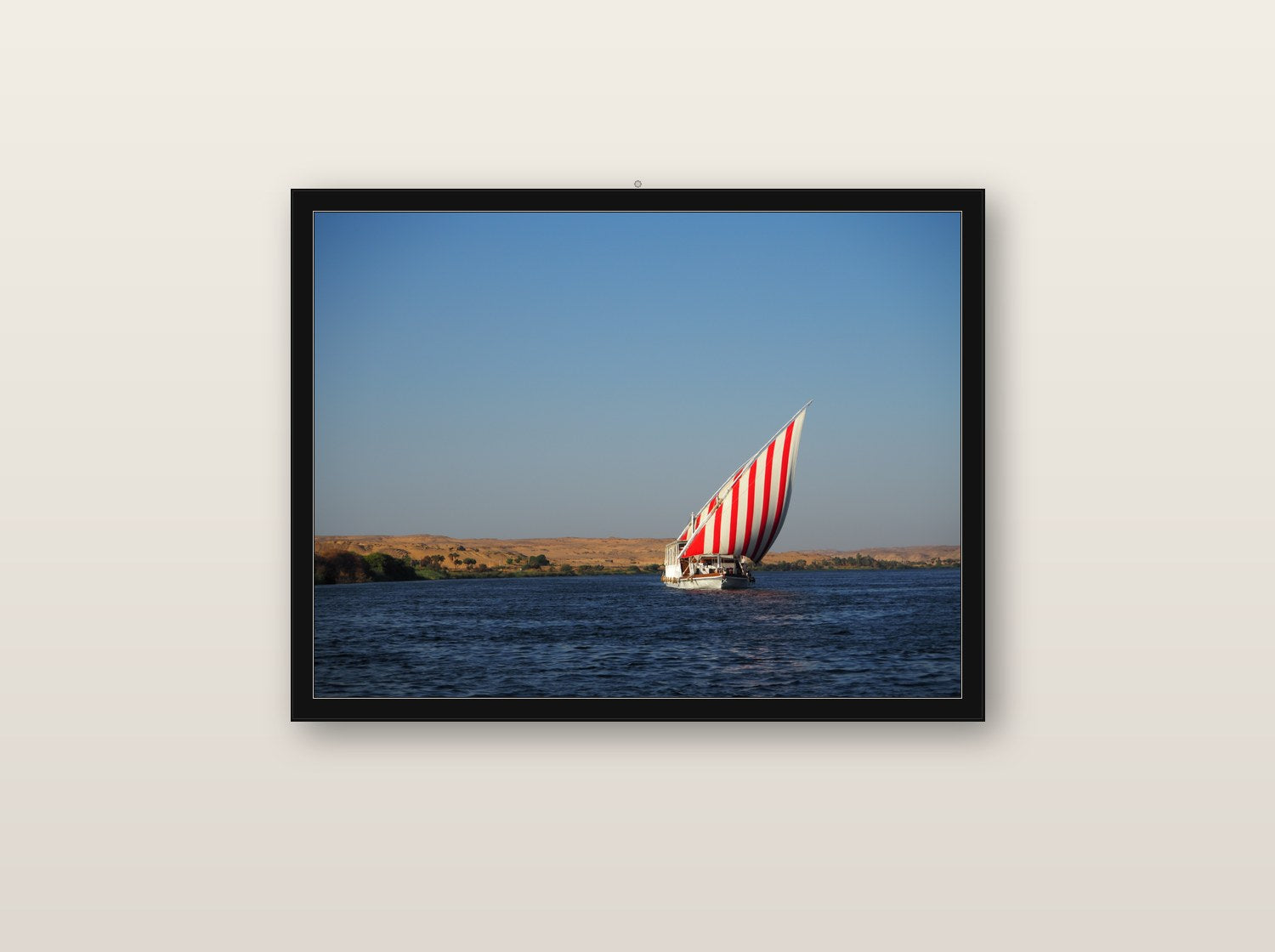 Scintilla fine art print in black wood frame