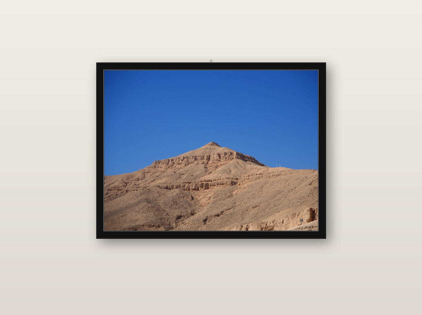 Tenebrae fine art print in black wood frame